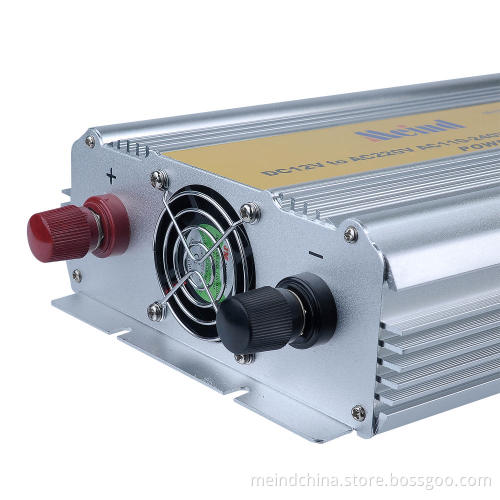 1000W Modified Sine Wave Built-In Charger DC to AC Power Inverter with Universal Socket